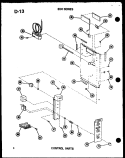 Part Location Diagram of C5832917 Whirlpool Control Panel