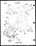 Part Location Diagram of B1181001 Whirlpool INSULATION, PLENUM BACK