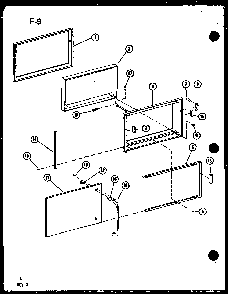 Part Location Diagram of B8327001 Whirlpool Limit Switch