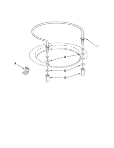 Heater Parts Diagram and Parts List for MDB4630AWS3  Maytag Dishwasher
