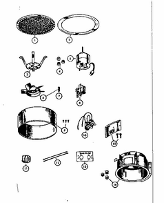 Part Location Diagram of 10723 Maytag Filter