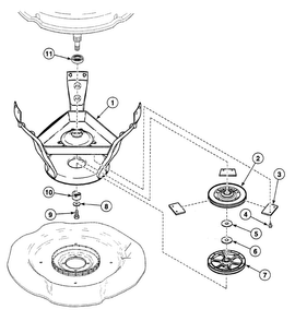 Part Location Diagram of 735P3 Maytag DISCONTINUED