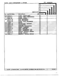 Unit Compartment And System Page 3 Diagram and Parts List for 501040  Admiral Refrigerator