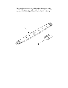 Lower Washarm Parts Diagram and Parts List for CDB1500AWW2  Magic Chef Dishwasher