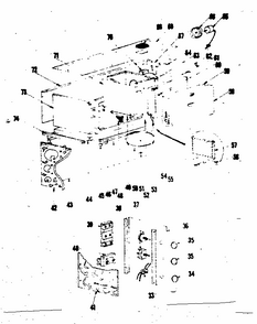 Part Location Diagram of 5050 Maytag Door lining