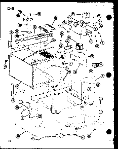 Section 12 Diagram and Parts List for RCC-6-P85318-2S  Amana Microwave