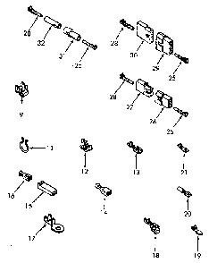 Power Cord And Wire Terminals Diagram and Parts List for NE4613W43721  Speed Queen Dryer