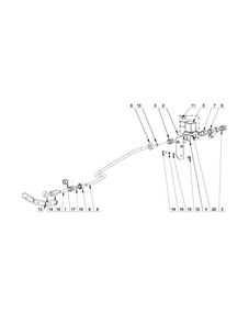 Part Location Diagram of W10667392 Whirlpool BUSHING