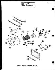 Part Location Diagram of M0306901 Maytag MOTOR