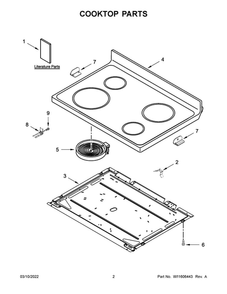 Part Location Diagram of W11435577 Whirlpool QUICK START GUIDE
