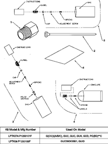 Diagram 4 Diagram and Parts List for HAPS25 P1210516F Amana Air Conditioner