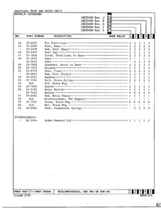 Base Aand Drive Page 5 Diagram and Parts List for 6540A REV D Norge Washer