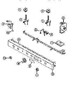 Part Location Diagram of 12607 Maytag Grill cap