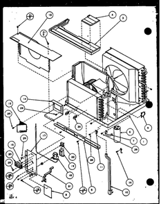 Diagram 3 Diagram and Parts List for 7P2MB P1114103R Amana Air Conditioner