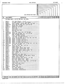 Ice Maker Kit Page 2 Diagram and Parts List for 19274A  Admiral Refrigerator