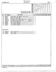 Doors/misc Page 3 Diagram and Parts List for 19574B  Admiral Refrigerator