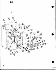 (erhq24-w01b/p68522-2c) (erhq18-w01b/p68522-1c) Diagram and Parts List for ERQH18-W01B P68522-1C Amana Air Conditioner
