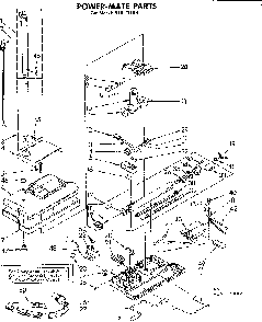 Powermate Parts Diagram and Parts List for 11621196  Kenmore Filters & Accessories