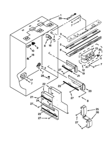Part Location Diagram of W10481163 Whirlpool CONTRL-BOX