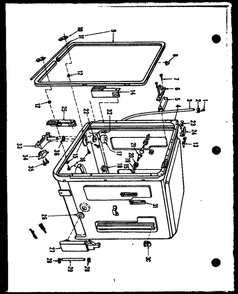 Diagram 1 Diagram and Parts List for GTX-94DW  Amana Dishwasher