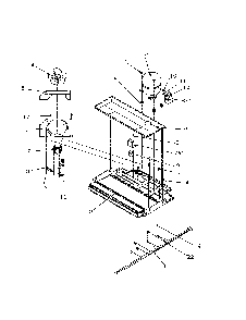 Compressor Compartment Diagram and Parts List for TX22S3L-P1196002WL  Amana Refrigerator