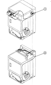 Harnesses Diagram and Parts List for SDG309QF  Speed Queen Dryer