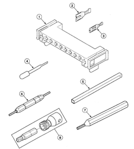 Tools Diagram and Parts List for SSE917QF  Speed Queen Dryer