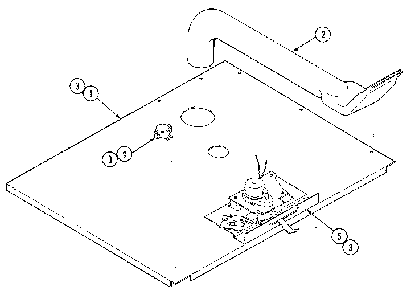Internal Controls Diagram and Parts List for W156  Jenn-Air Wall Oven