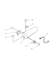 Dryer Heating Parts - Gas Diagram and Parts List for MLE20PNBGW1  Maytag Washer Dryer Combo