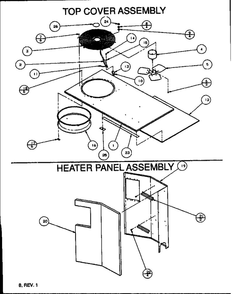 Part Location Diagram of D9822624 Whirlpool Insulation