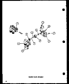 Section 5 Diagram and Parts List for LW2502L P1118409WL Amana Washer