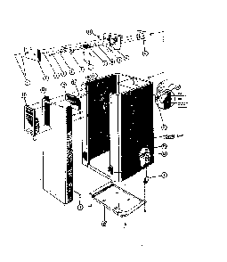 Frame And Switch Assembly Diagram and Parts List for SDWP2410  Kenmore Dishwasher