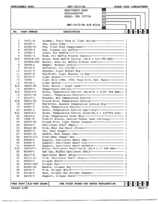 Fresh Food Compartment Page 2 Diagram and Parts List for 19572A  Admiral Refrigerator