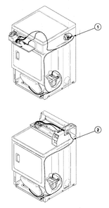 Harnesses Diagram and Parts List for SDG609WF  Speed Queen Dryer