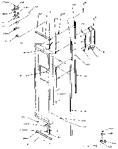 Freezer Door Diagram and Parts List for SXDE27NP-P1162207W  Amana Refrigerator