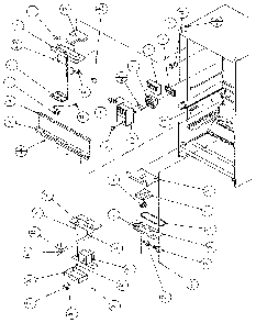 Controls And Lamps Diagram and Parts List for 86068-P1125513  Amana Refrigerator