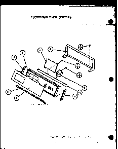 Section 2 Diagram and Parts List for CW9003W P1122813WW Amana Washer