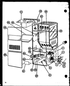 Diagram 3 Diagram and Parts List for GH1000 P9806204F Amana Furnace