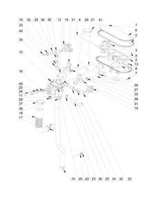 Part Location Diagram of W10725484 Whirlpool ELBOW