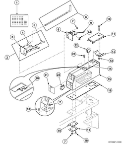 Meter Assy Diagram and Parts List for SDET07QF  Speed Queen Dryer
