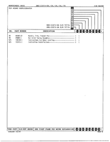 Ice Maker Page 3 Diagram and Parts List for 23874B  Admiral Refrigerator