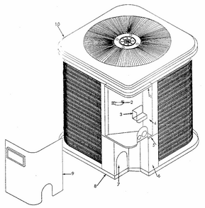 Cabinet Diagram and Parts List for 867800400  Maytag Air Conditioner