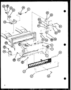 Control Diagram and Parts List for RC-10SE P76881-7M Amana Microwave