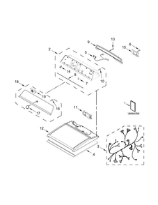 Part Location Diagram of W10680141 Whirlpool USE AND CARE GUIDE