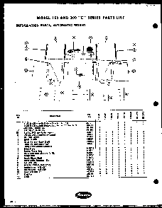 Section 3 Diagram and Parts List for 200C-8R  Amana Air Conditioner
