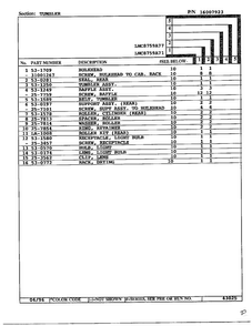 Tumbler Page 2 Diagram and Parts List for LNC-8759A77  Maytag Dryer