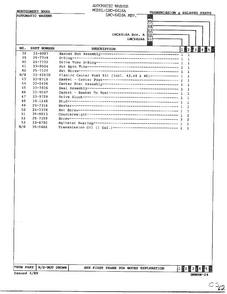 Transmission And Related Parts Page 3 Diagram and Parts List for 6416A REV A Norge Washer