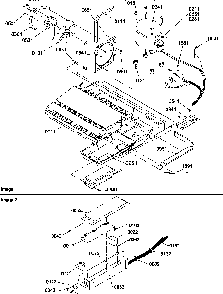 Machine Compartment Diagram and Parts List for SBDE20S4SW-P1190906WW  Amana Refrigerator