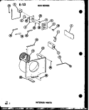 Part Location Diagram of B1303502 Whirlpool BRACKET