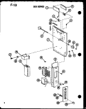 Page 2 Diagram and Parts List for 218-3EWS P5541780R Amana Air Conditioner